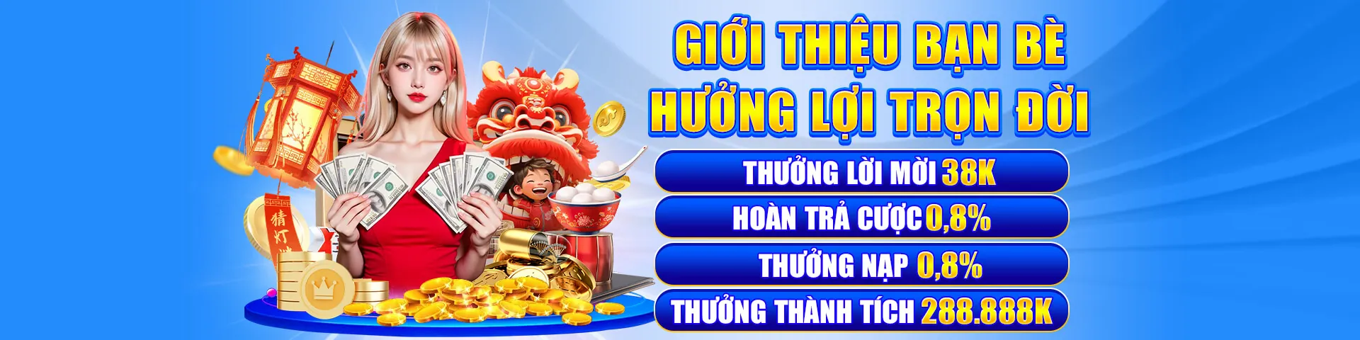 Banner khuyến mãi hấp dẫn từ k888